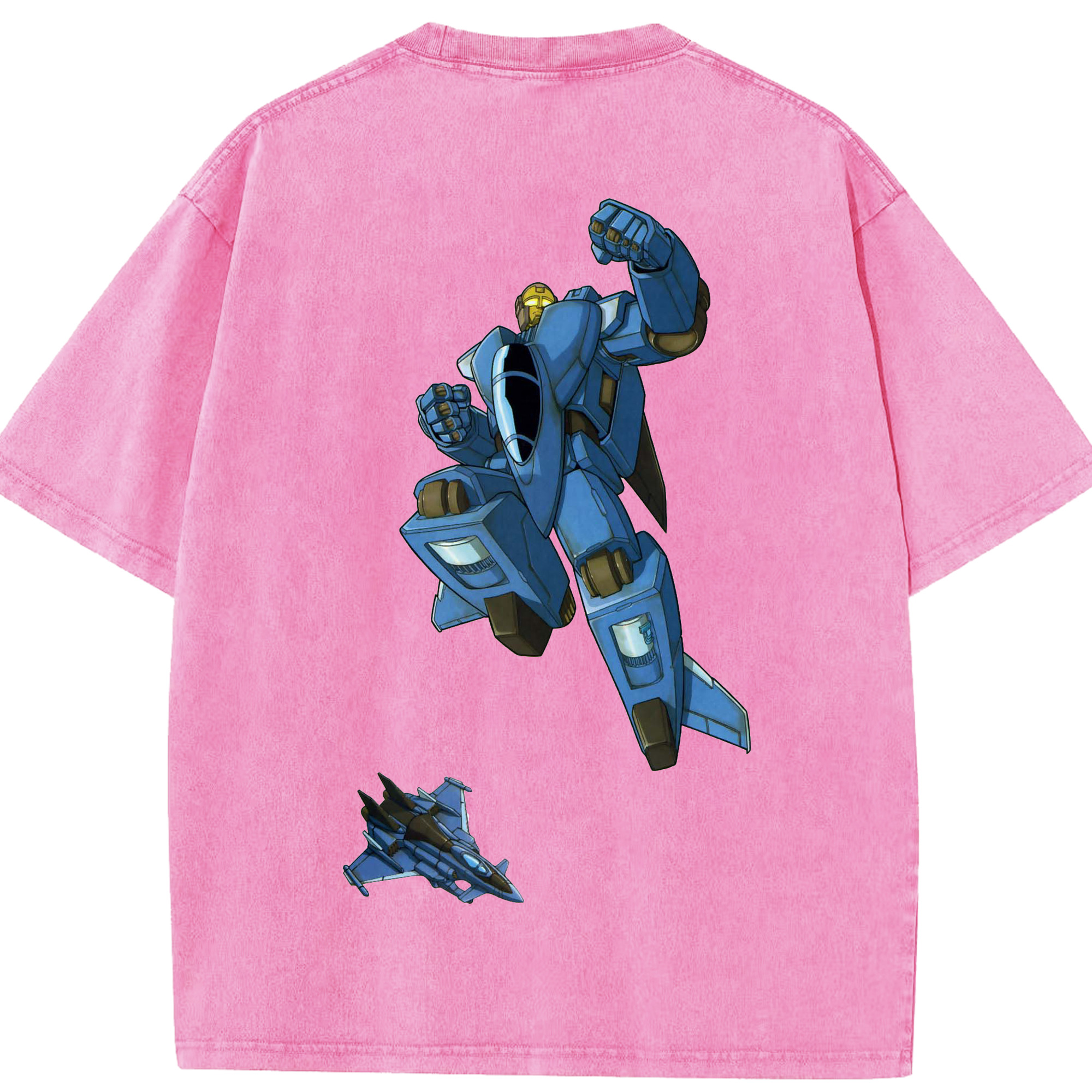 （画像用）  綿100% ヴィンテージ風 半袖Tシャツ（背面プリント）